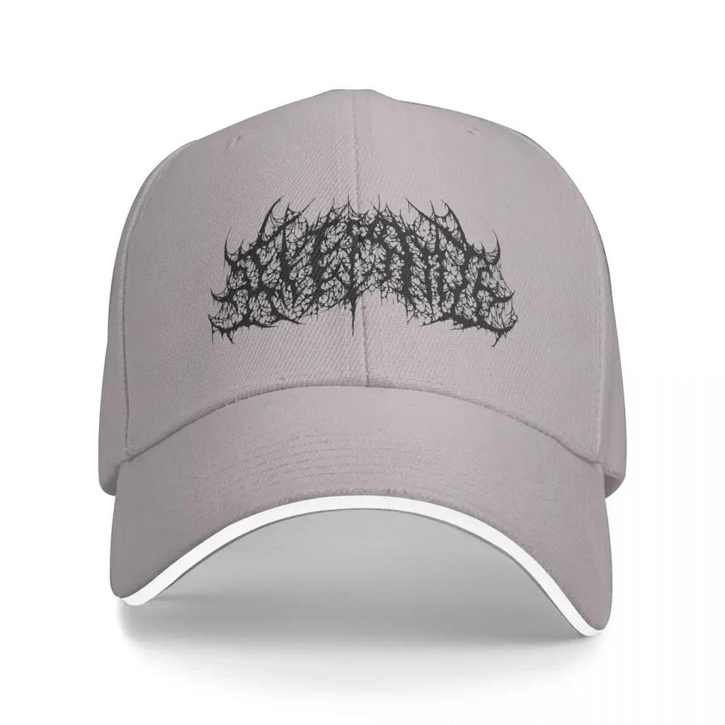 Casquette Logo Death Metal AKIProd Casquettes de Baseball Décontractées Chapeau Réglable Hip Hop Été Unisexe Casquettes de Baseball Personnalisable Polychrome