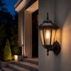 Zewnętrzna Lampa Ścienna z, Dekoracyjne Oświetlenie Ogrodu na Taras, Podwórko, Dziedziniec