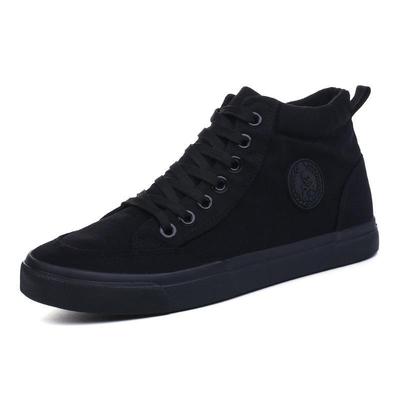 Sneakers alla Moda Scarpe in Tessuto per Giovani Scarpe Casual High Top Stile Street Cool Classico Bianco Nero