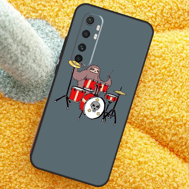 Musical Instrument Drum Case For Xiaomi 15 Ultra 14 13T 14T 15T 17 Pro Max  Cover For POCO X7 Pro X5 X6 F5 F6 F7 F8