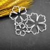 3-in-1 Blumen Metall-Stanzform DIY Basteln Scrapbooking Geprägtes Papier Karte Album Bastel-Schablone Vorlage Stanzteile