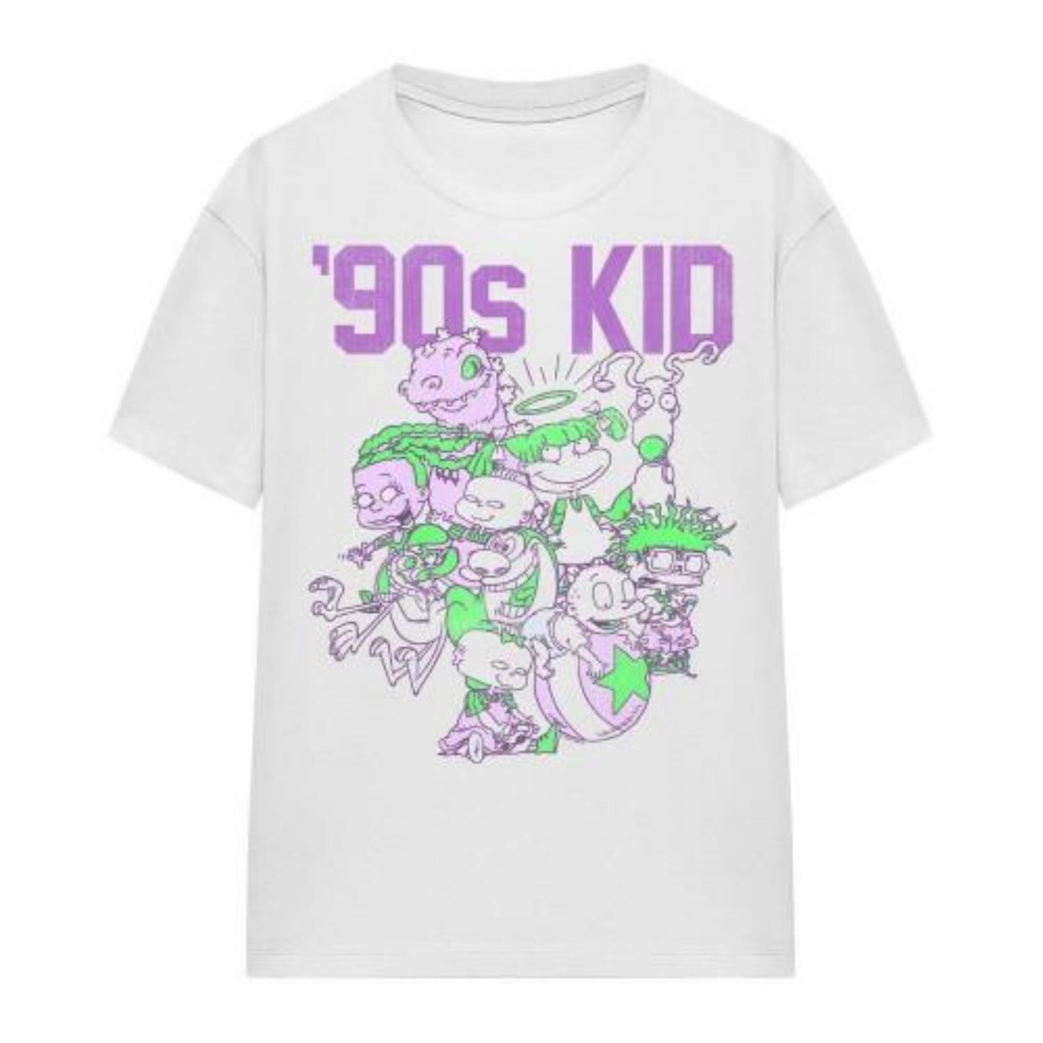 

NICKELODEON Unisex Adult 90s Kid T-Shirt S чёрный