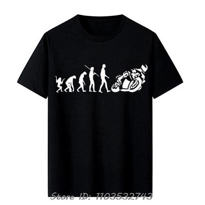 Summer Fashion Oversized T-shirt Cool Men's Clothing Cotton Tshirt Evolution Motorbiker Motorcycles Casual Fitness T Shirt