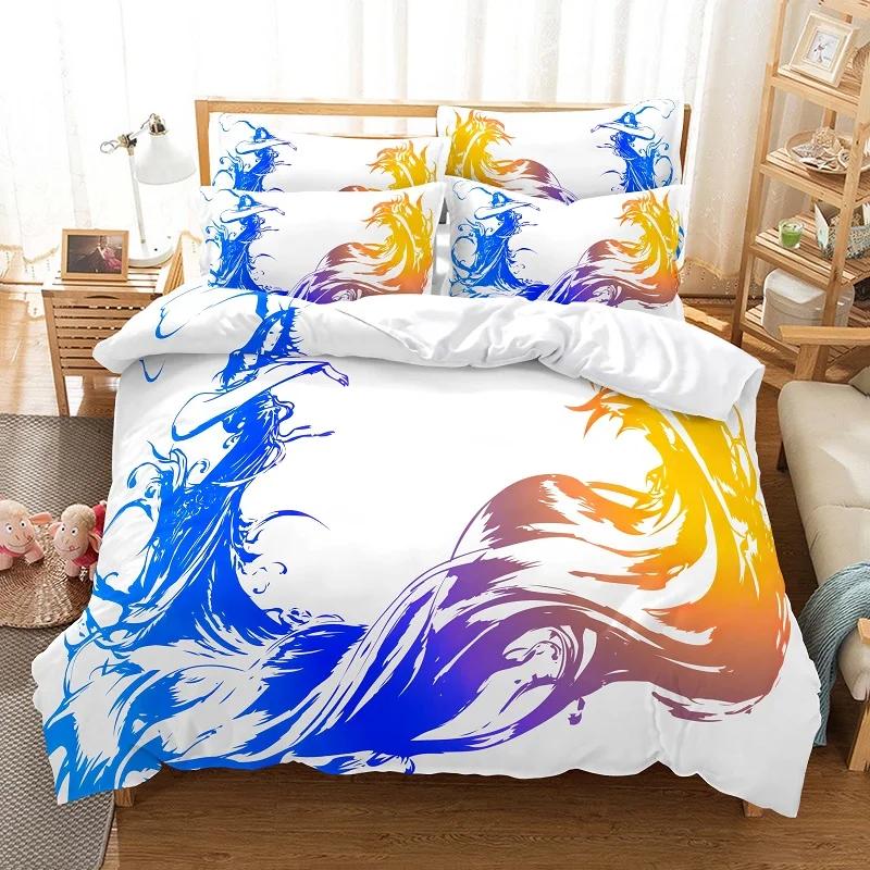 Cartone Animato Gioco Carino Aphmau con Ali Set Letto Ragazzi Ragazze Misura Singola Queen King Copripiumino Federa Letto ragazzi Adulti