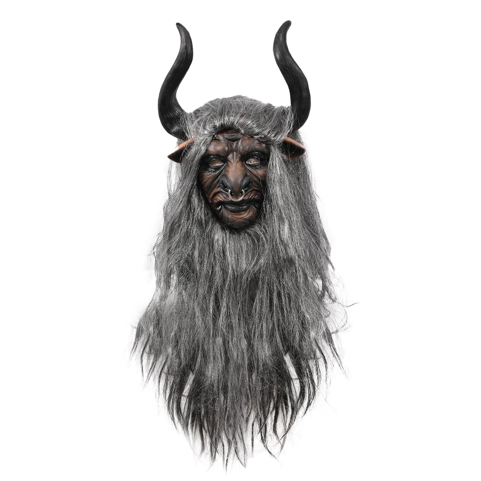 Halloween Latex Mask: Classic Bull Demon King from Journey to the West