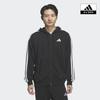 adidas New Performance Essentials+ Loose Fit 3s French Terry Zip Hoodie