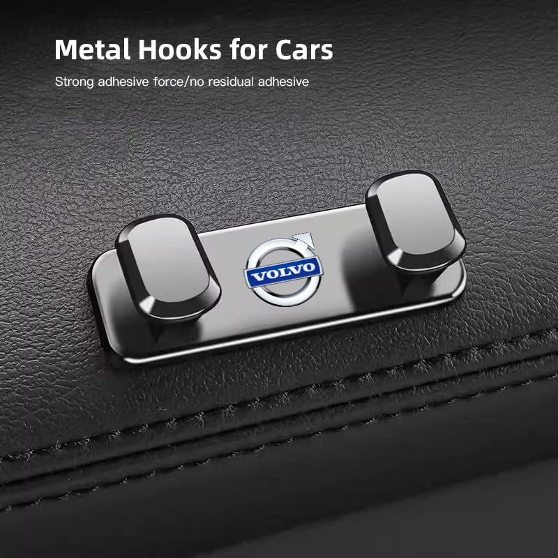 Car Metal Mini Storage Hooks Storage Bracket For Volvo XC90 V90 V60 XC60 V40 EC40 EX40 S80 S60 S90 C40 XC40 V70 XC70 C70 EX90