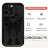 Black Butterfly Sky Eye Groove Case for iPhone 15/16/17