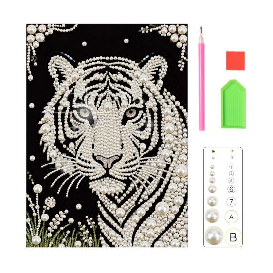 Faux Pearl Painting Kit 3D Pearl Painting Art Craft Animal Designs DIY Mosaic