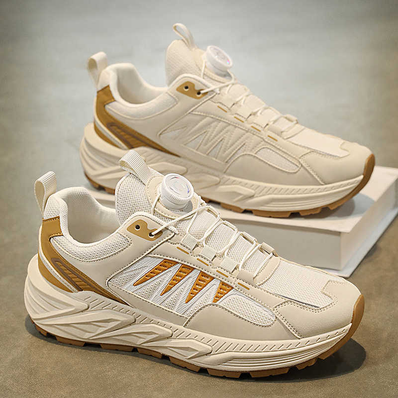 Fashion Outdoor Big Sole Gentleman Sneakers Boots Sneakers Man Dress Men Shoes Black Sports Cool Mobile Universal Brands