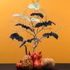 20Pcs Black/Luminous Bats Hanging Ornaments 3D Haunted House Horror Trick Props