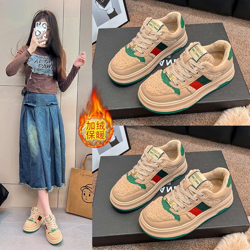 2025 Spring New Shoes Female Versatile Student Street Shoes with Skirts Casual Breathable Board Shoes Fashion Women's Shoes