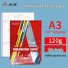 A-SUB Quick-Drying 125g Sublimation Transfer Paper for Polyester T-Shirts, A4 Heat Transfer, 120 Grams