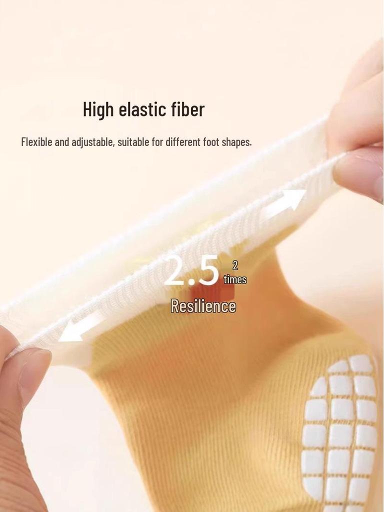 Podzimní Zimní Protiskluzové Kreslené Dětské Podlahové Ponožky - Bavlna Třídy A pro Kluky a Holky