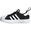 Adidas Originals Superstar 360 Classic Comfortable Low-Top Kids Skate Shoes Kids Sneakers Black White JR7411