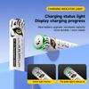 PALO 3500 mWh 1,5 V AA Li-Ionen-Akku AA Lithium-Ionen-Batterien AA-Zelle 2A-Batterien mit AA AAA-Batteriehaltern