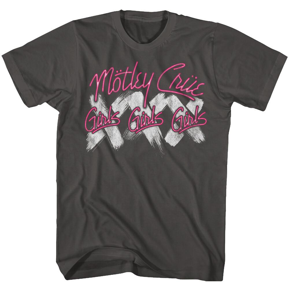 Motley Crue Girls Girls Girls Men T Shirt Metal Music Merch XL