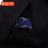Men's Suit Accessories: Silk Pocket Square, Lapel Pin, and Scarf for Formal Wear and Wedding Gifts