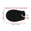 Golf Ball Cleaning Towel Portable Double Sided Design With Adjustable Hook For Waist Attachment 5