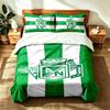 Atletico Nacional (14) 3pc set suitable for master bedrooms soft and comfortable an ideal gift for family and friends Includes one duvet cover and two