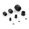 For 4AN-1/4,AN6-3/8,AN10-5/8 Hard Line Aluminum Hardline Tube Nut and Sleeve Fitting Adapter Black
