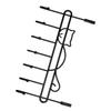 Over The Door Hook Metal Door Hanger Towel Coat Hat Rack for Bedroom Bathroom Entryway Matte Black