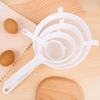Kitchen Juice Filter Plastic Fine Mesh Filter Spoon Soy Milk Coffee Strainers Flour Sieve With Handle Kitchen Tools Accessories