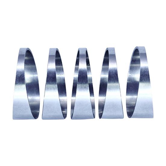 

5 шт. 1,75/2,5/3-дюймовый вырез из нержавеющей стали для сварки, прочный металл, многоцелевые узкие радиусные разрезы для модификации выхлопной системы автомобиля S
