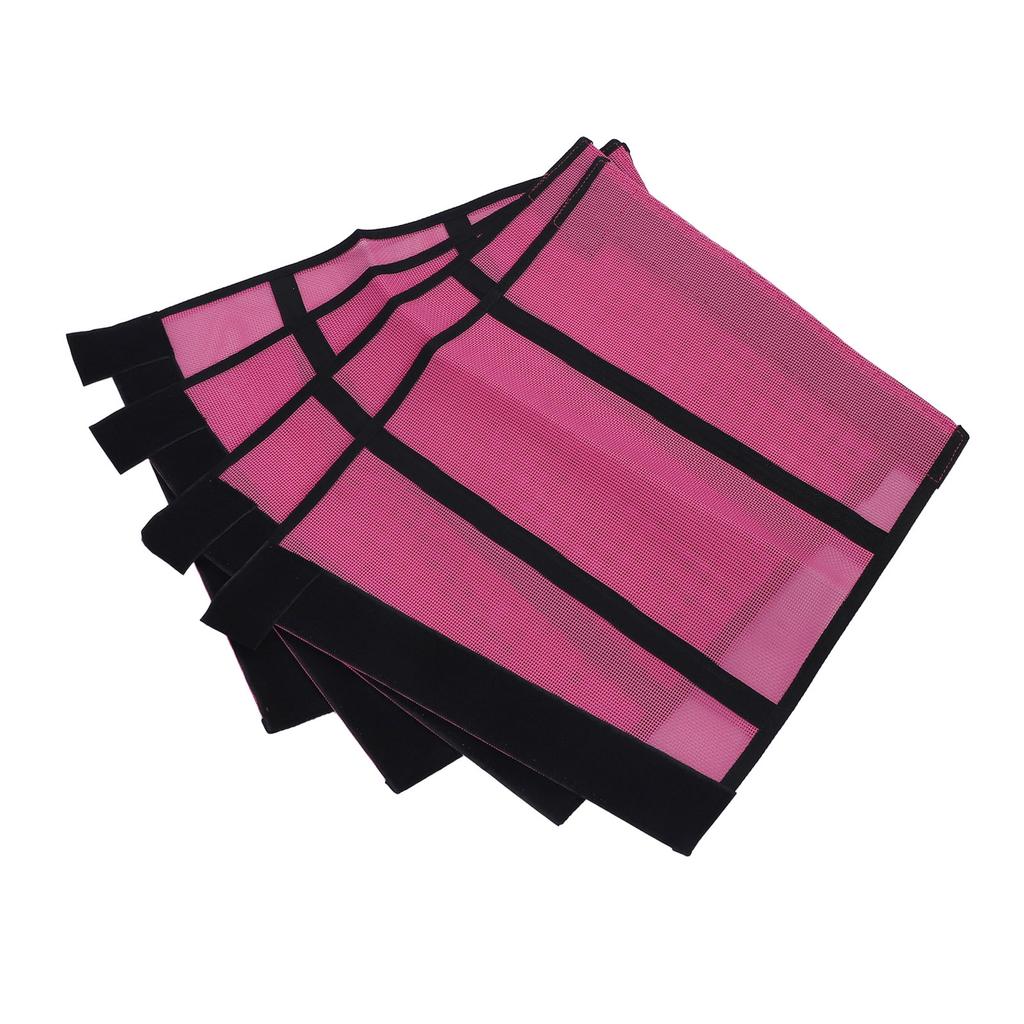4 pezzi Coprigambe per Cavallo Traspiranti Leggeri Avvolgenti Calzini Leggings Anti-Mosche per Cavallo per
