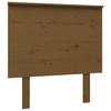 Headboard Honey Brown 79 X 6 X 82.5 Cm Solid Pine Wood