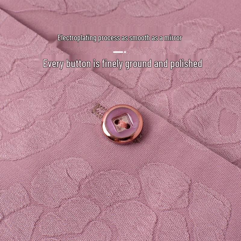 Women's Loose Fit 3/4 Sleeve Blouse for Mid-Aged & Elderly