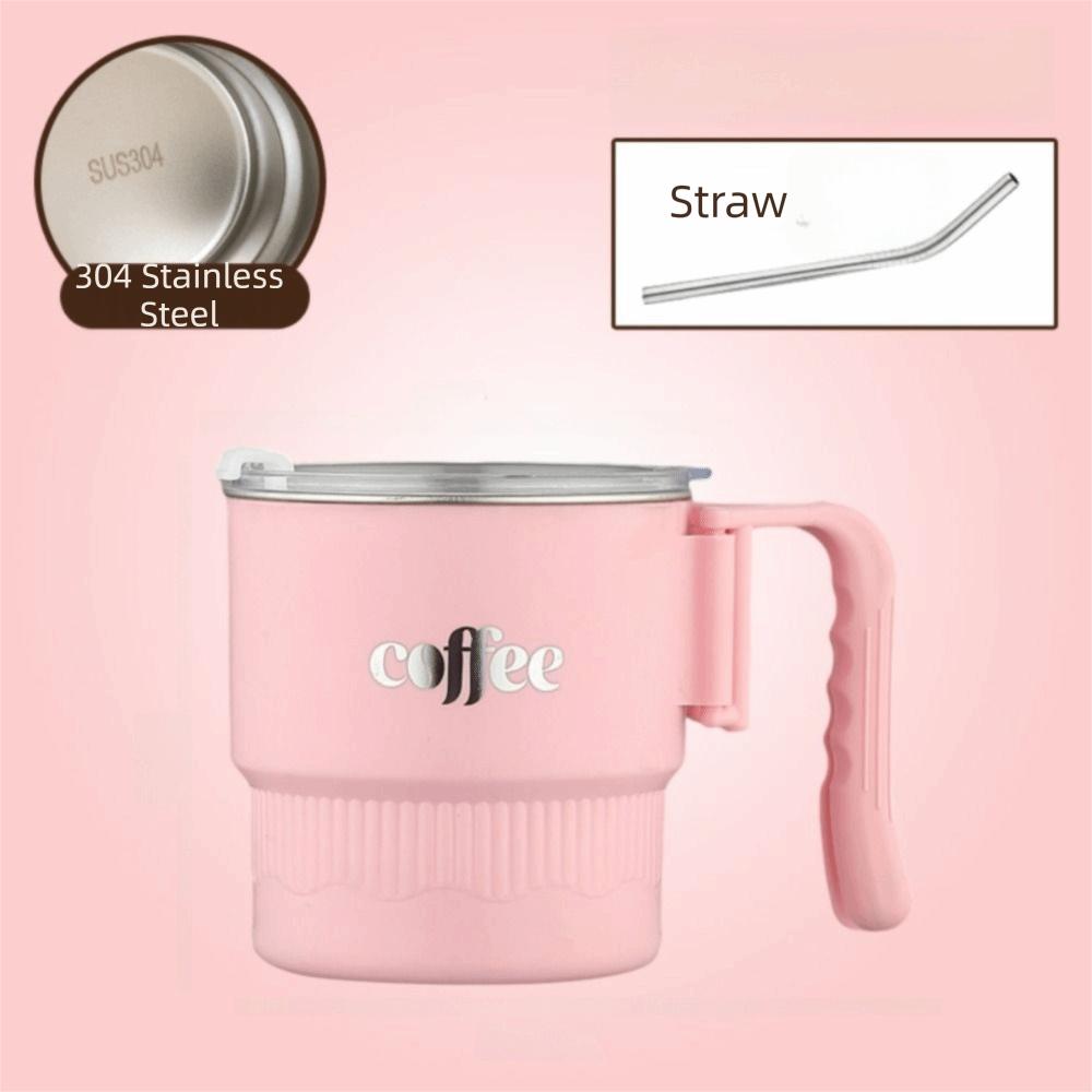Leak-proof Insulated Water Cup Sealed Thermal Drinkware Stainless Steel Coffee Mug Drinking