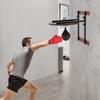 Speed Bag Platform Steel Kit,Black Adjustable Boxing Training Equipment Wall Mounted 63.8*58cm for Gyms,Boxing Gyms