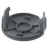 Rasentrimmerfaden mit Schutzspulenabdeckung Set Kompatibel mit Für Bosch Easy Serie F016800569 & F016800385