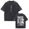 Vinland Saga Manga Thorfinn Vintage Washed Oversized Graphic T-Shirt Unisex Summer Streetwear Anime Fan Holiday Gift Tops