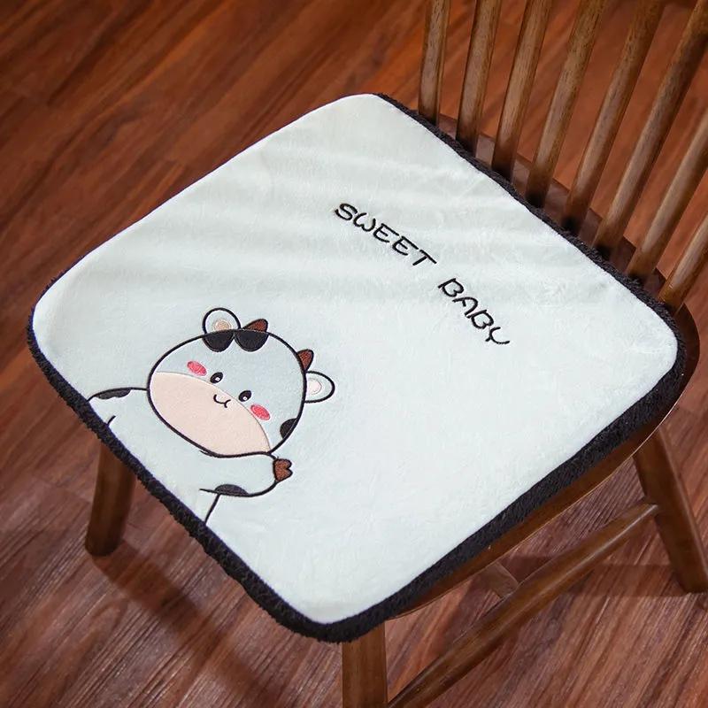 Heating Electric Warm Cushion Heating Cushion Office Chair Cushion Seat Cushion Fart Cushion Long Sitting Student Dormitory Warm Keeping Articles