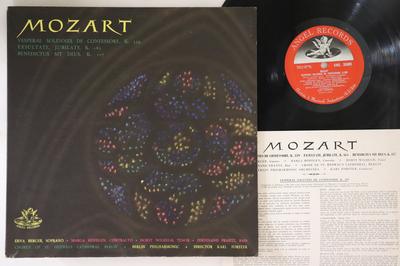 Disque vinyle ERNA BERGER CHOIR OF ST. HEDWIGS W.amozartVesperae Solennes De Conf ANG35409 ANGEL US Classique Occasion