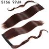 LISI HAIR Synthetic Fibers Are Clipped Onto A Ponytail Hairpin To Extend The Length of A Woman's Hair At High Temperature