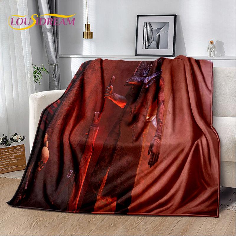 Silent Hill Horror Movie Games Soft Plush Blanket,Flannel Blanket Throw Blanket for Living Room Bedroom Bed Sofa Picnic Cover