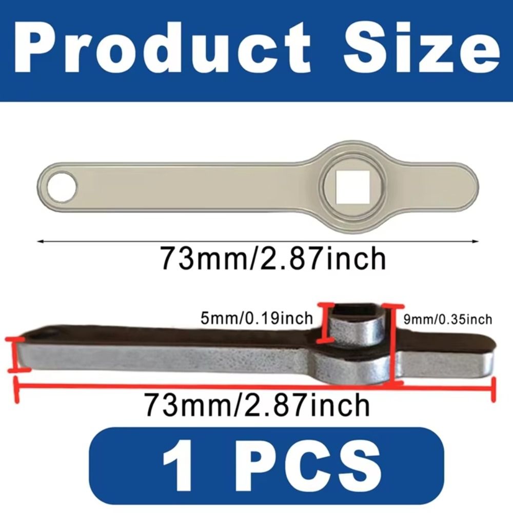 304 Stainless Steel Vent Key High Hardness Cross Keys Wrench Durable Bleed Wrench  Repair Tools