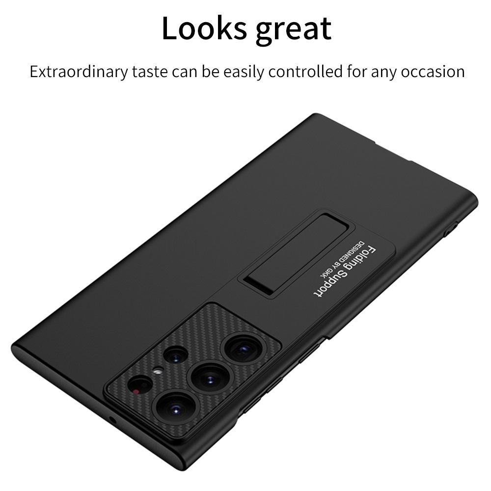 Applicable To Samsung S23 Mobile Phone Case S23ultra Ultra Thin Mobile Phone Case Business Stand Anti Fall Mobile Phone Protection Case