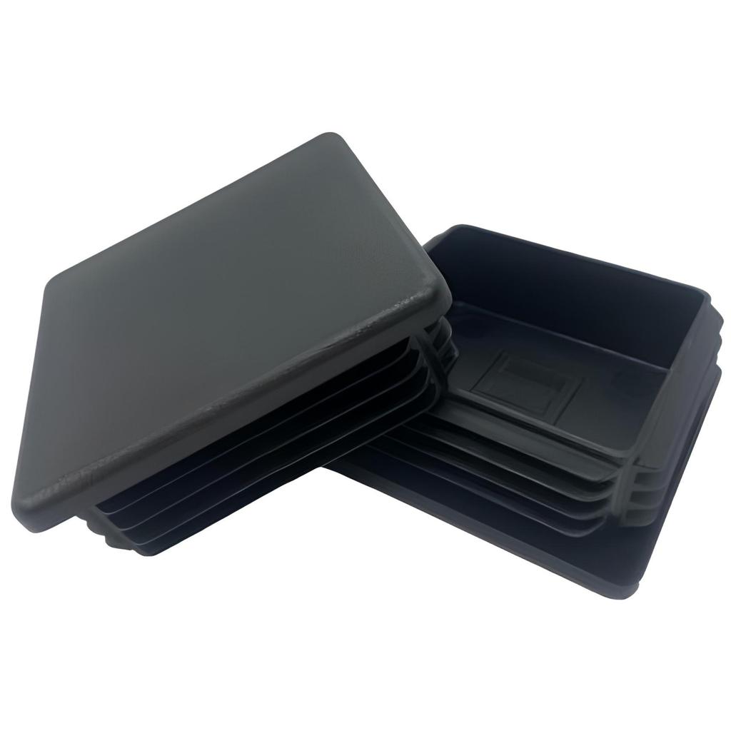 Internal Cap for Profile Post Roof 80X80 10 PCS BLACK