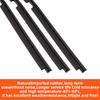 YONGRUN 1PC Rubber Strip Valeo Type Wiper Blade Rubber Strip 16"17"18"19"20"21"22"24"26"28"30"32" Windshield Wiper Rubber Strip