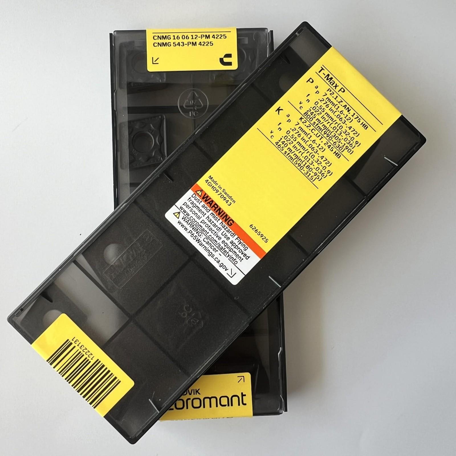 

Sandvik / CNMG160612-PM 4225 / Оригинальная шведская твердосплавная пластина 10 шт.