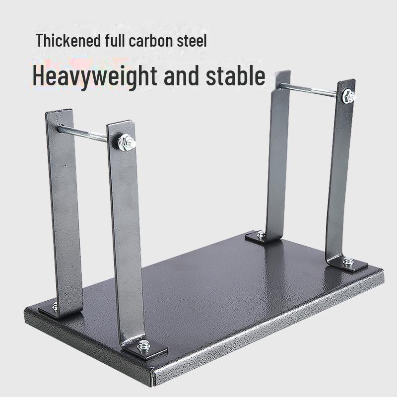 Portable Electric Woodworking Planer with Inverted Bracket and Multi-Function Base for Small Household Projects