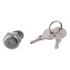 1set Silver Toolbox Lock Cylinder Zinc Alloy Latch Car Accessories Parts Tool Box  For Car