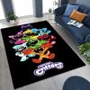Tappeto Cartoon S-Smiling C-Critters Craftycorn Catnap per Camera da Letto Soggiorno Divano Casa Zerbino Decorazione, Tappetino Pavimento Grande Antiscivolo per Bambini