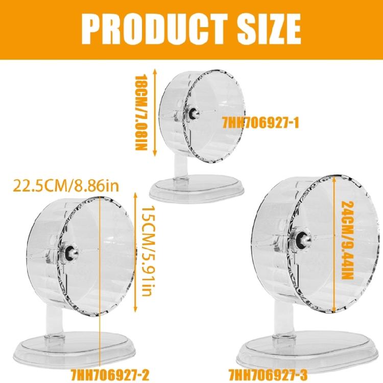 Rueda Silenciosa para Hámster, Rueda de Ejercicio para Hámster Súper Silenciosa, Rueda Silenciosa para Hámster, Rueda de Ejercicio para Hámsters con Soporte Ajustable