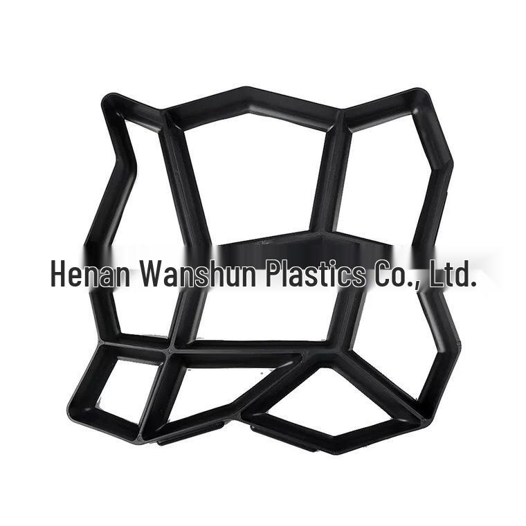 Cement Floor Shaping Tools: Crack-Resistant DIY Stone Texture Molds for Courtyard and Landscape Paving