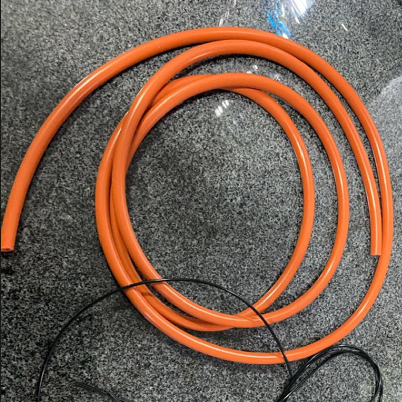 1/3/5M I.D2~32mm Orange Red Silicone Tube Heat Resistant Automobile Fuel Tank Pipe Vacuum Cooling Tube Air Pump Soft Rubber Hose